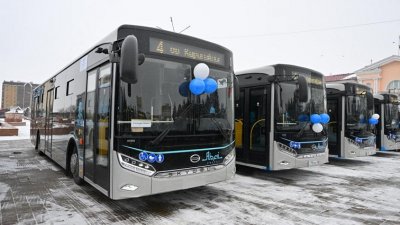 Новые автобусы для комфорта горожан
