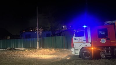 Мужчина погиб при пожаре в частном доме в Карагандинской области