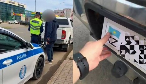 Уральский водитель пытался выдать бумажные госномера за настоящие