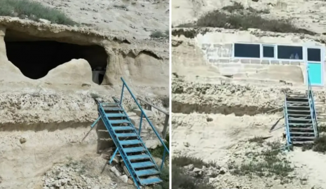Вандалы изменили облик исторической мечети в Мангистауской области