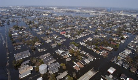 Повышение уровня моря поглотит Новый Орлеан