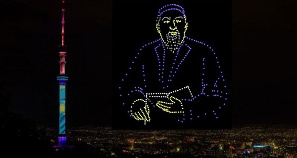 Бесплатное шоу дронов  покажут в Алматы 8 июня