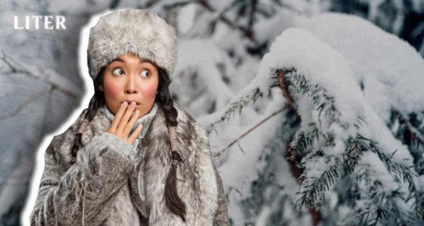 Астану заметет снегом и метелью