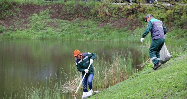 Прибрежные зоны рек очистили в Алматы