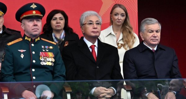 Токаев посетил Парад Победы на Красной площади в Москве