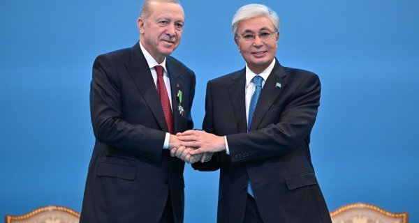Президент Турции стал первым обладателем ордена Ходжи Ахмета Яссауи