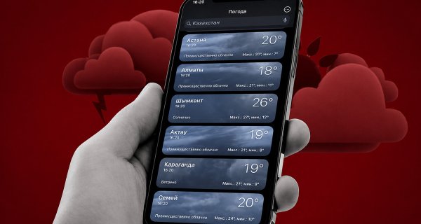 Штормовое предупреждение объявили в Казахстане на 7 июля