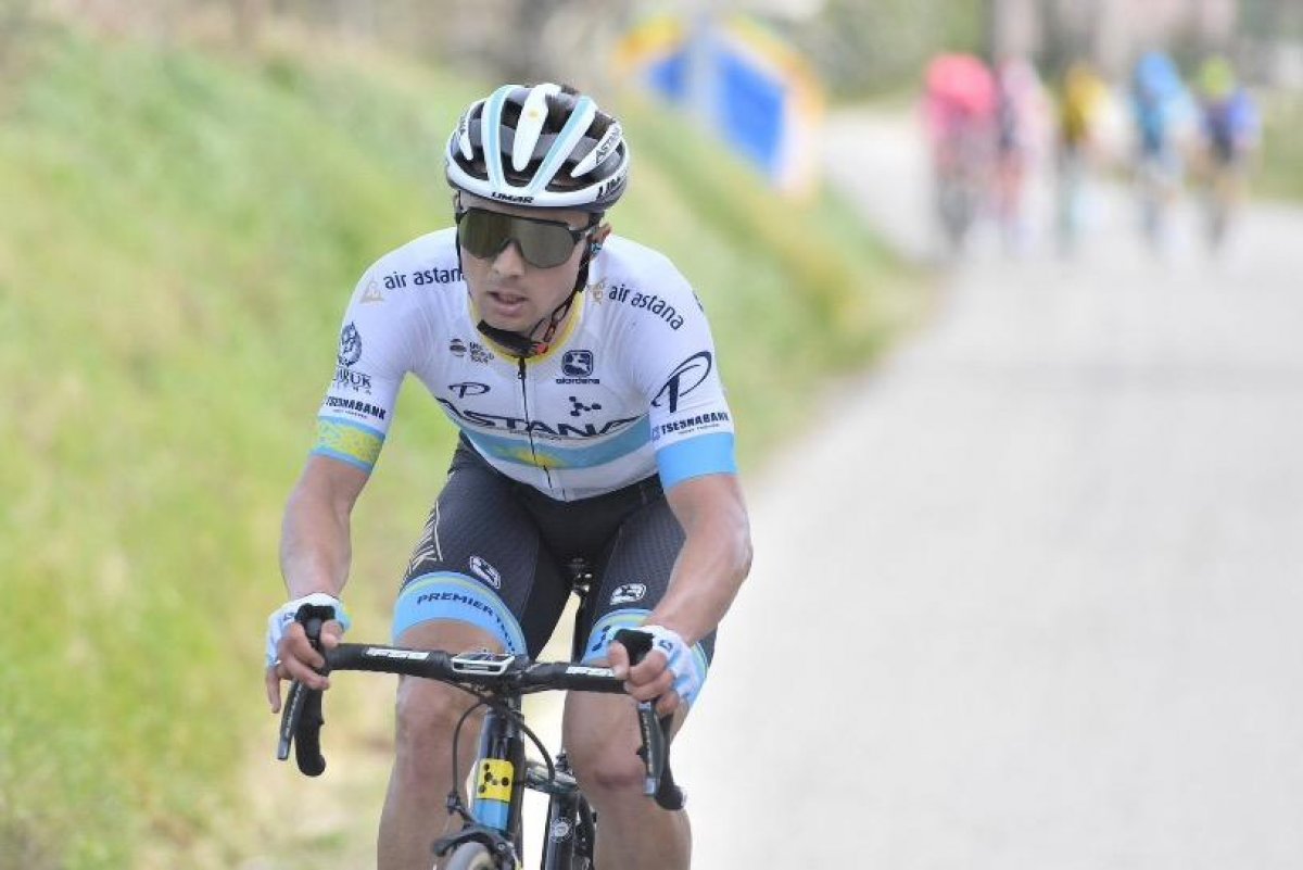 Алексей Луценко финишировал 12-м на восьмом этапе "Tour de France"