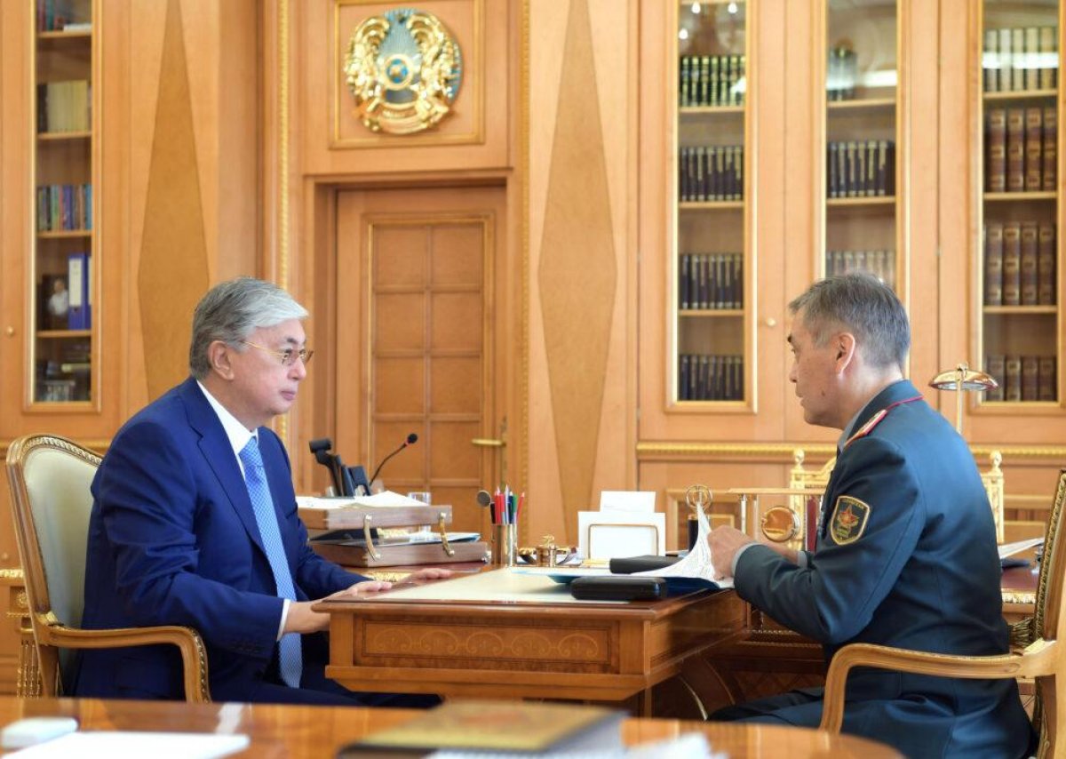 Касым-Жомарт Токаев узнал о ходе восстановительных работ в Арыси
