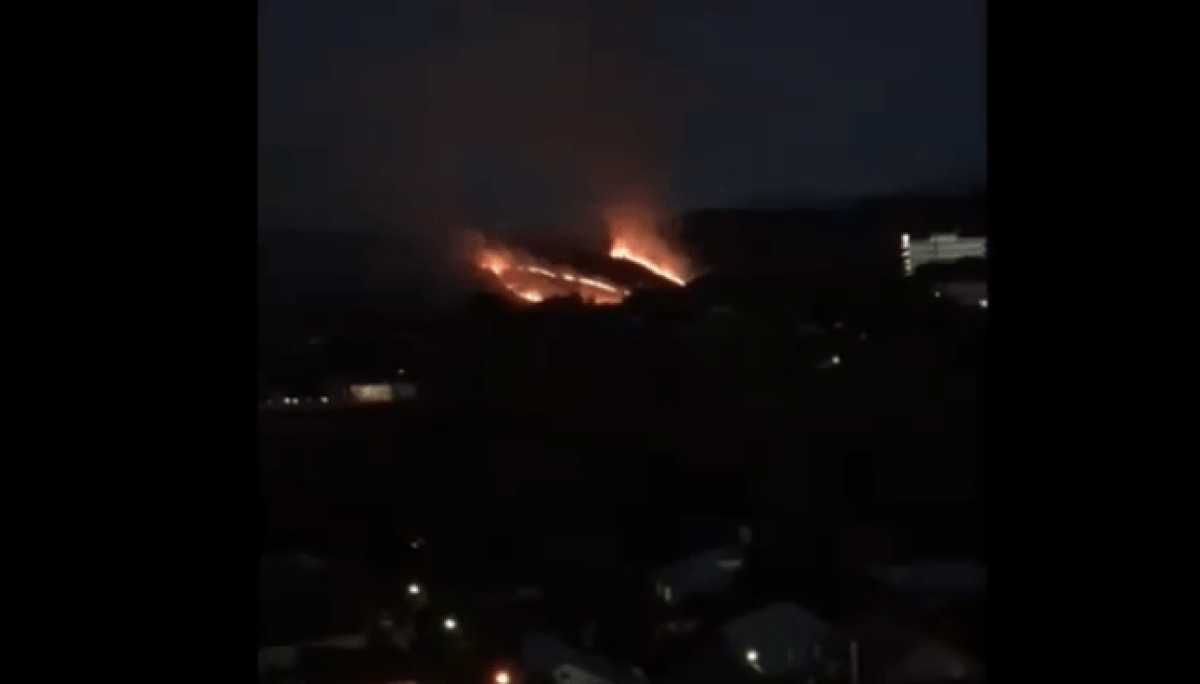 В пожаре на Кок-Тобе погиб человек