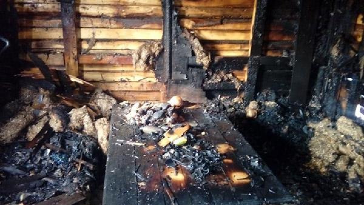 Мужчина погиб во время пожара в Костанайкой области