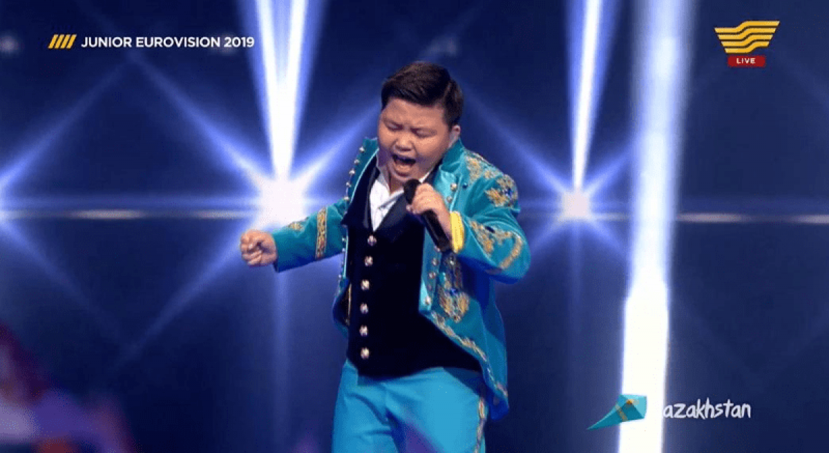 Ержан Максим произвел фурор на Junior Eurovision 2019 с песней "Арманыңнан қалма!"