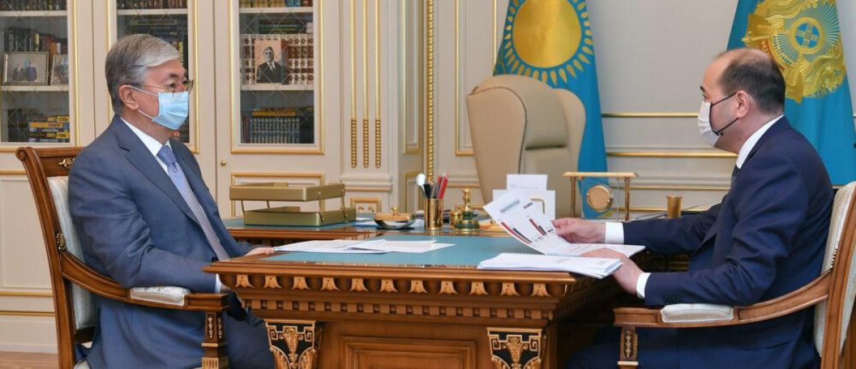 Гизат Нурдаулетов рассказал Касым-Жомарту Токаеву о снижении преступности в период ЧП