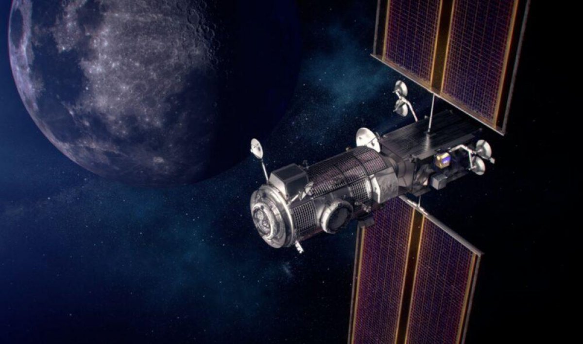 NASA сообщило о создании жилого блока на окололунной подстанции