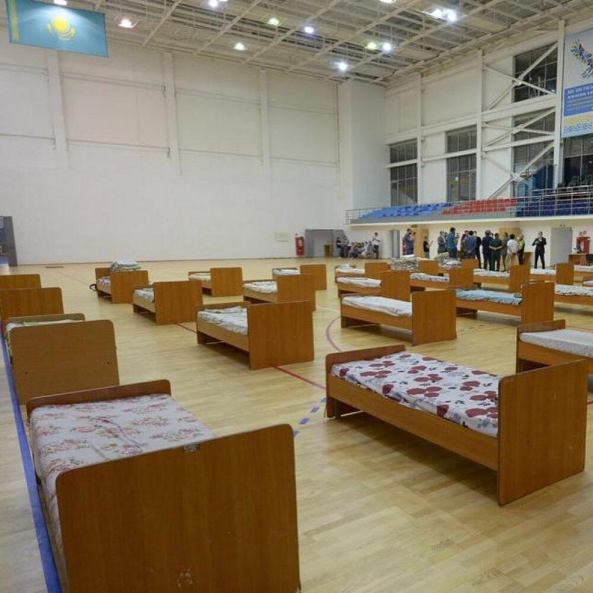 Провизорный стационар развернут во Дворце спорта в Павлодаре