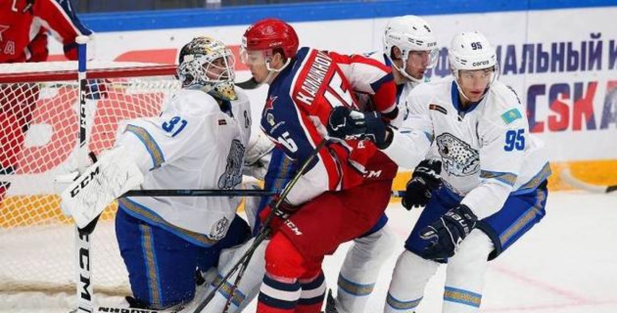 «Барыс» проиграл московскому ЦСКА на выезде