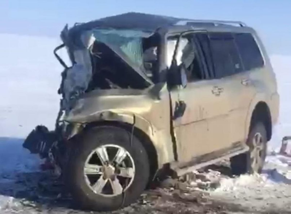 Семь человек погибли в ДТП на трассе в Костанайской области