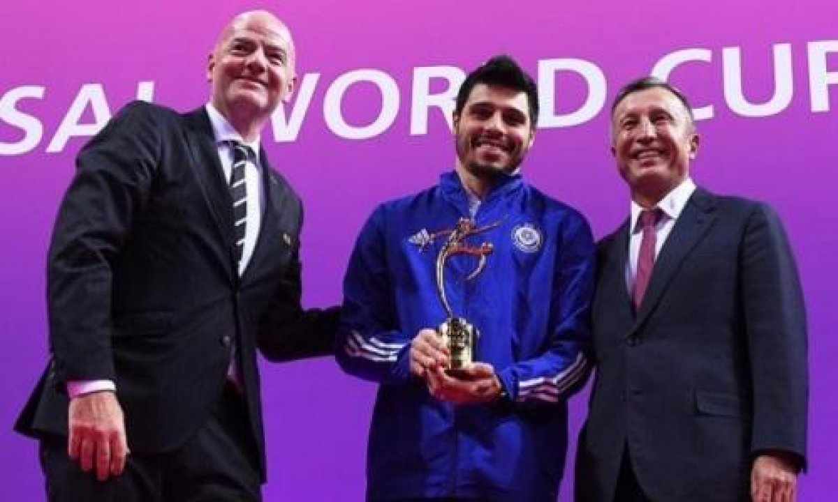 ФИФА наградила игроков сборной Казахстана по футзалу