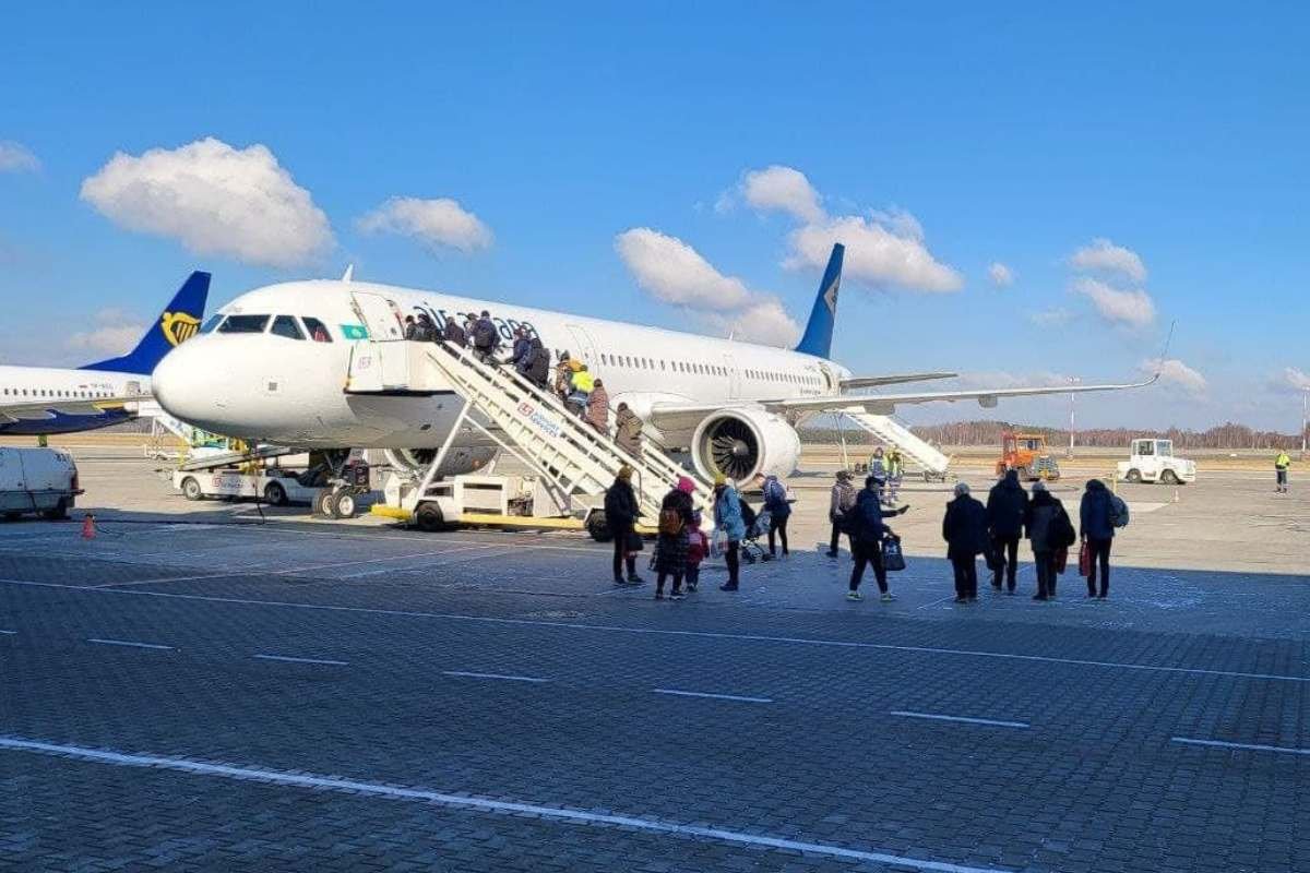 Из Украины уже эвакуированы 553 гражданина Казахстана