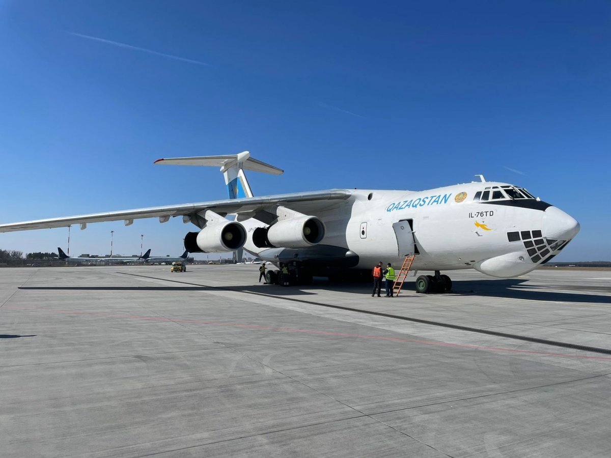 Еще один рейс с гуманитарной помощью Казахстан направил в Украину