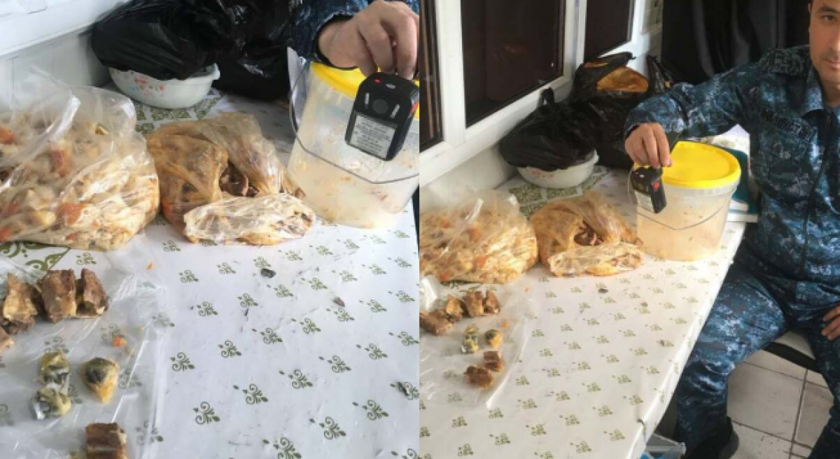 Гашиш в булочках пытались пронести в колонию Шымкента