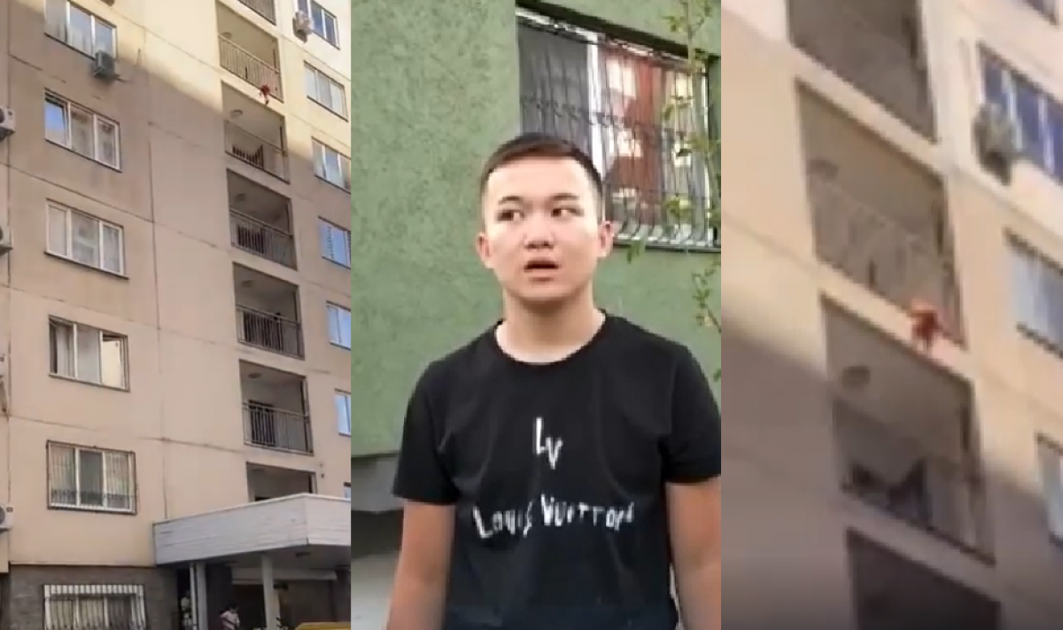 "Головой застрял между решетками": студент спас малыша от падения в Алматы