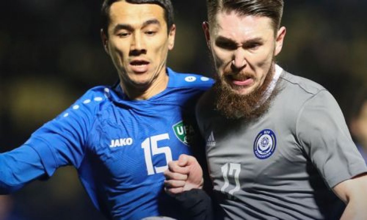 Казахстан уступил Узбекистану в товарищеской игре по футболу