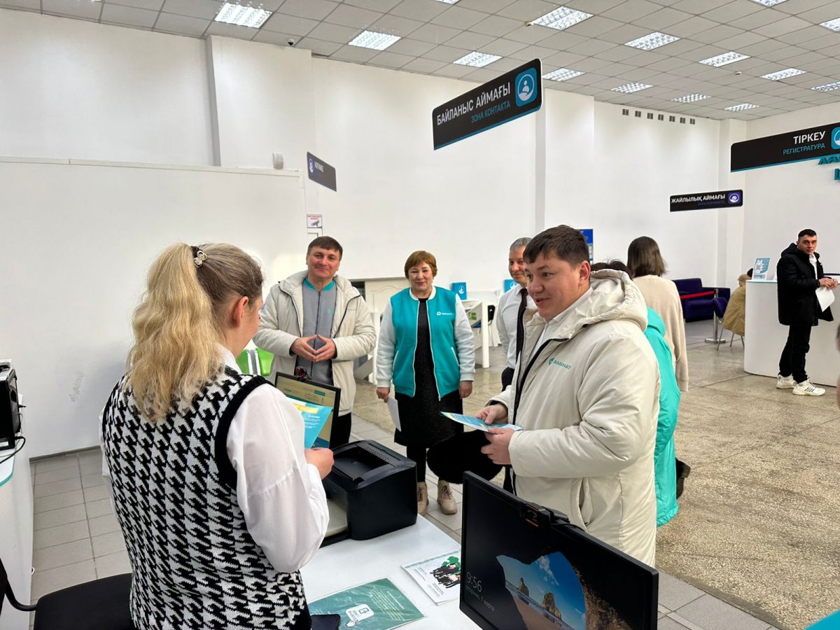 Агитацию среди избирателей провели в автоЦОНе Петропавловска