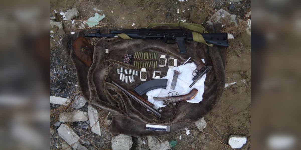 Схрон оружия и боеприпасов нашли в Абайской области