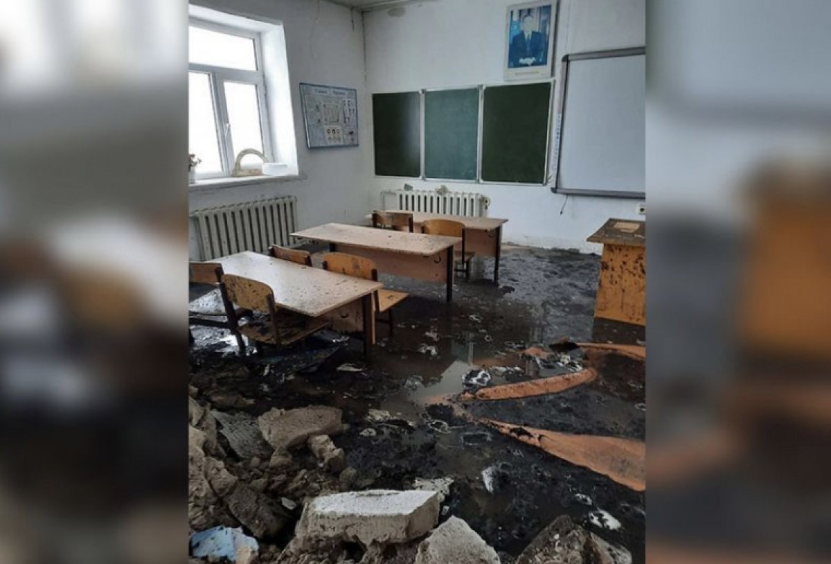 Год не могут достроить школу, разрушенную паводками в ЗКО