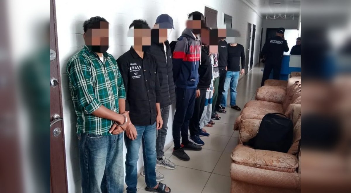 Девятерых граждан Индии и Пакистана задержали в Уральске