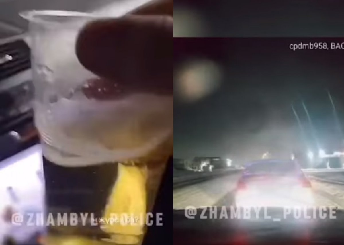 Блогера из Тараза наказали за опасную езду за рулем в прямом эфире