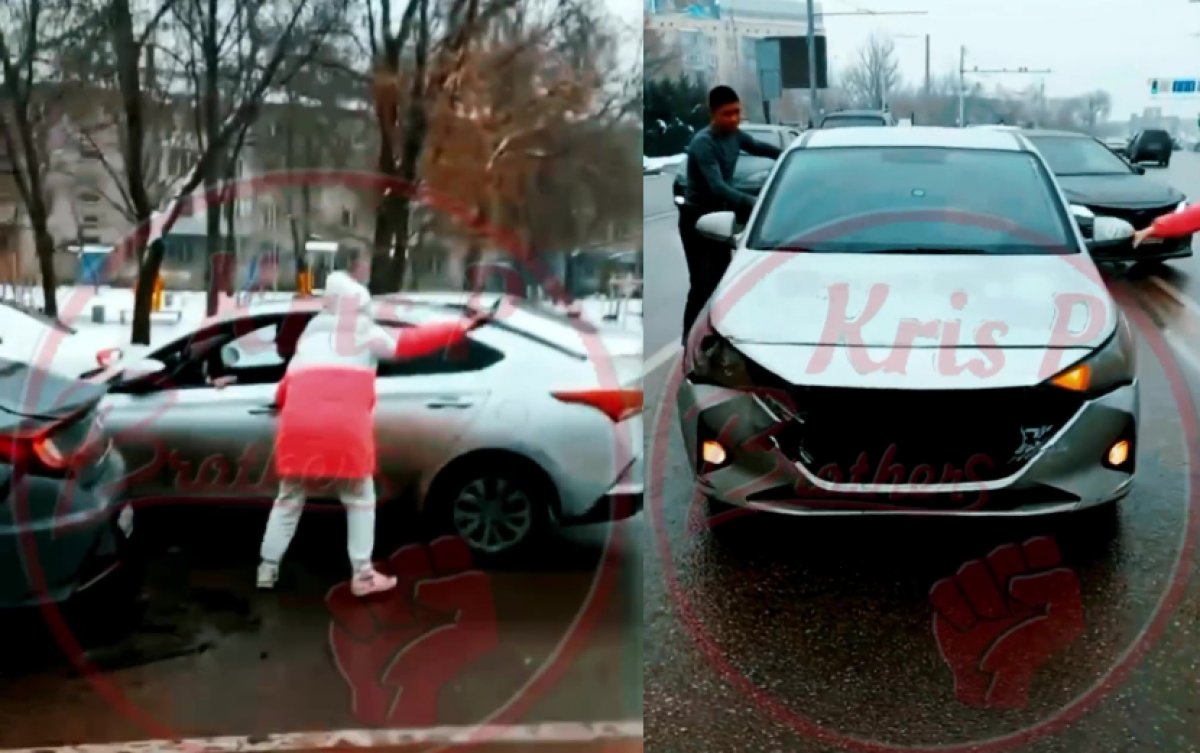 Пьяный алматинец устроил ДТП и сбежал (ВИДЕО)