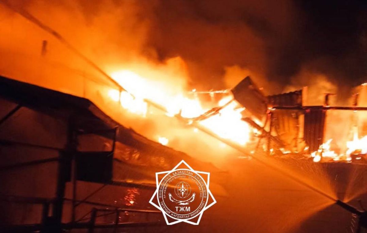 Жаркая ночь: пожары тушили в двух регионах Казахстана