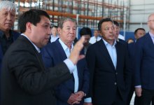 Роман Скляр и Ахметжан Есимов посетили СЭЗ  «Хоргос  –  Восточные  ворота»