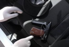 В салоне Toyota Camry на блокпосту в Нур-Султане нашли пистолет