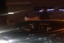 Пьяный водитель Lexus с двумя девушками на крыше проехался по столице