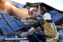 Трое детей и шестеро взрослых пострадали от пожара и взрыва в Хромтау