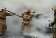 Советы казахстанским водителям дали пожарные