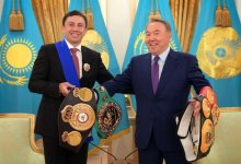 Елбасы Головкину: Это отличный подарок всем казахстанцам