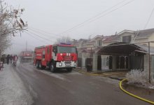 Пожар в 18-квартирном доме произошел в Алматинской области