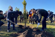 В Ботаническом саду в Нур-Султане посадили 150 деревьев