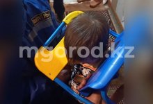 В Уральске трехлетний малыш застрял головой в стуле