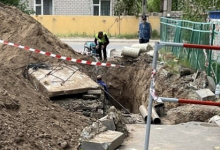 Мужчину живьем засыпало землей в Павлодаре