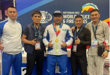 Спортсмен из Актау завоевал золото на Всемирных играх полицейских и пожарных
