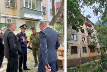 После взрыва рухнули стены в нескольких квартирах дома в Темиртау