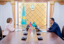 Что обсудил Маулен Ашимбаев с послом Великобритании в Казахстане?