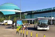 Протечку крыши прокомментировал аэропорт Астаны (ВИДЕО)