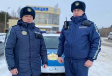 Полицейские помогли роженице вовремя попасть в перинатальный центр в СКО (ВИДЕО)