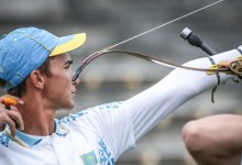 Казахстанец завоевал золото по стрельбе из лука на Кубке Азии в ОАЭ
